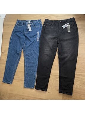 MOM Women's Medium Blue Jeans – Size 12